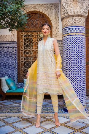 Sobia Nazir Luxury Lawn 2021 “Design-12A”