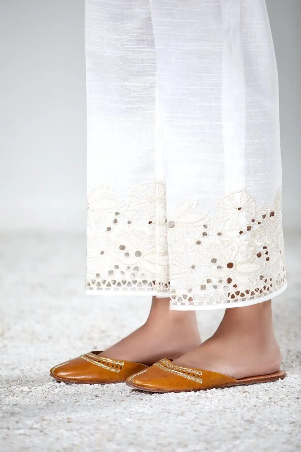 Baroque bottom design 158 2 - Shubeel Baroque Ready to Wear Bottoms "Design-158"