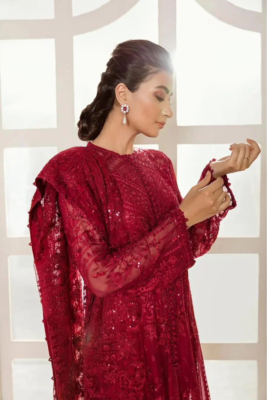 Baroque Red Velvet 1 - Shubeel Baroque Red Velvet-1