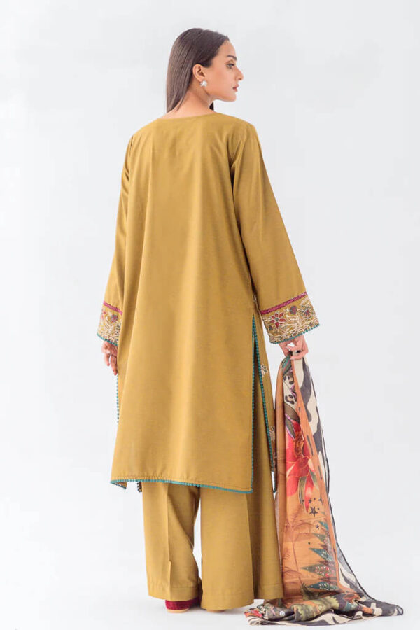 Beechtree embroidered Pakistani lawn dress with monarc dupatta