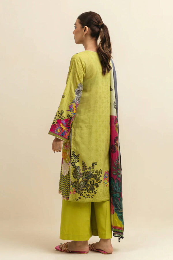 Beechtree lime embroidered Pakistani lawn dress in Doha