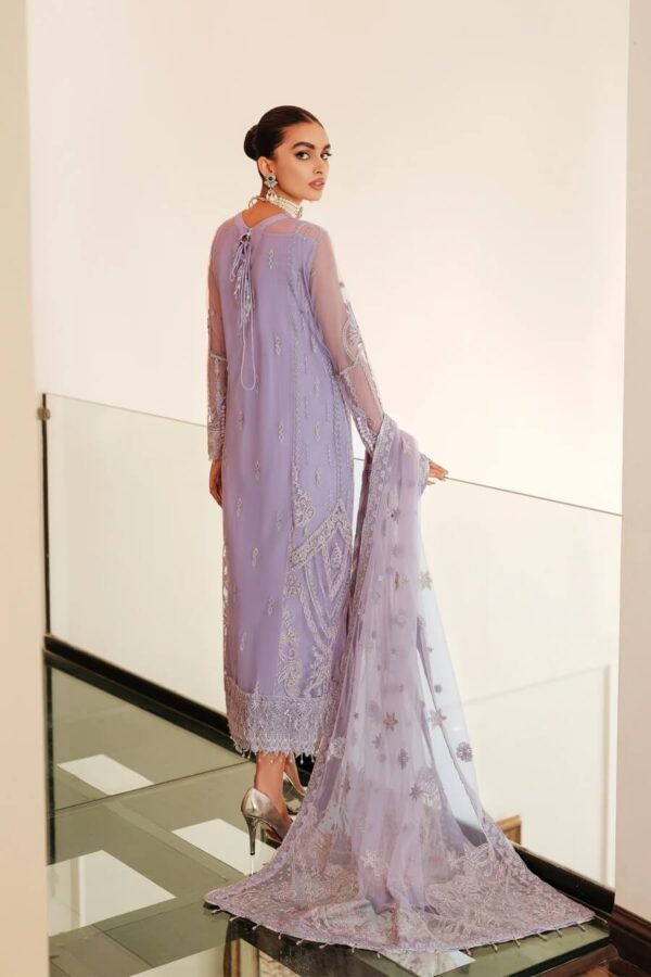 Farasha Amelia Ready to wear embroidered chiffon Pakistani dress in Qatar