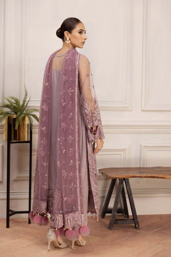 Farasha Freesia Ready to wear embroidered Net Pakistani dress in Qatar