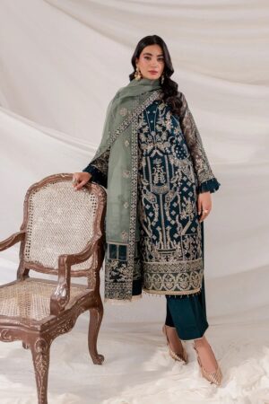 Farasha Chiffon Ready To Wear “Shamrock”