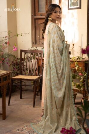 Asim Jofa Unstitched Cotton Silk “AJZB-16”