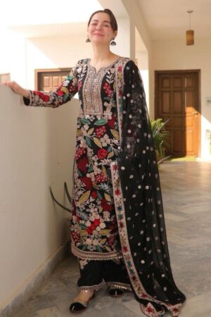 Haseen’s Chiffon Ready To Wear “Mehnaaz”