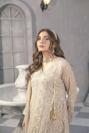 Manahil Chiffon Ready To Wear “Sand Oasis”