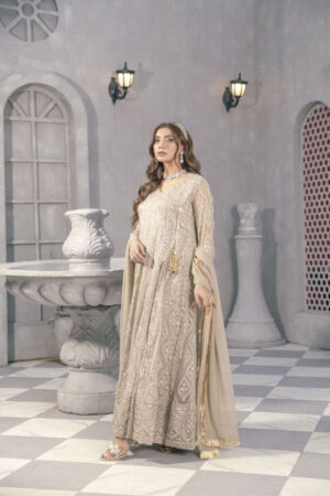 Manahil Chiffon Ready To Wear “Sand Oasis”