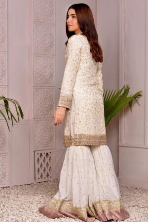 Haseen’s Chiffon Ready To Wear Gharara “Tara”